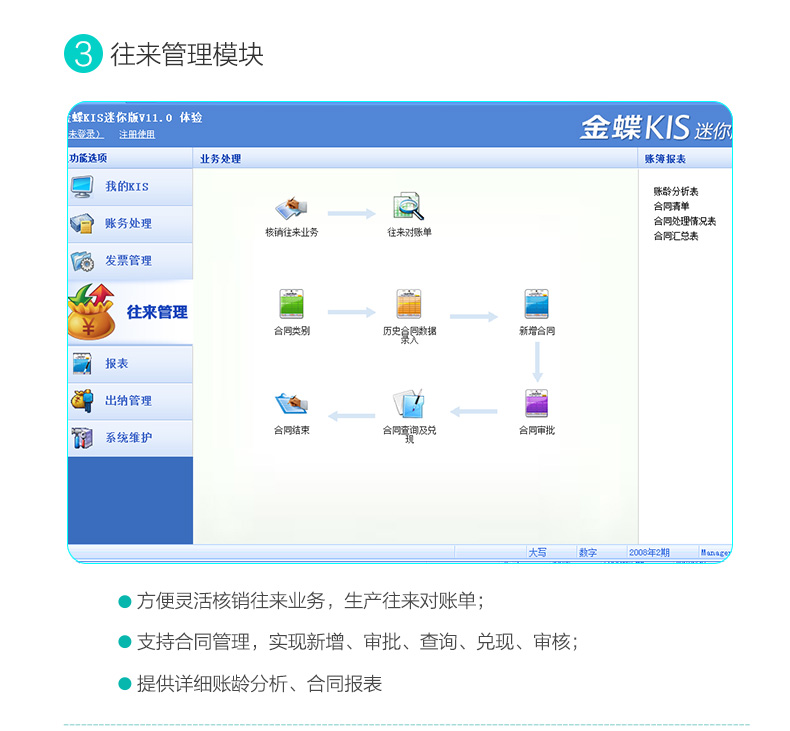 金蝶KIS迷你版V12.0 小企业财务管理的得力助手